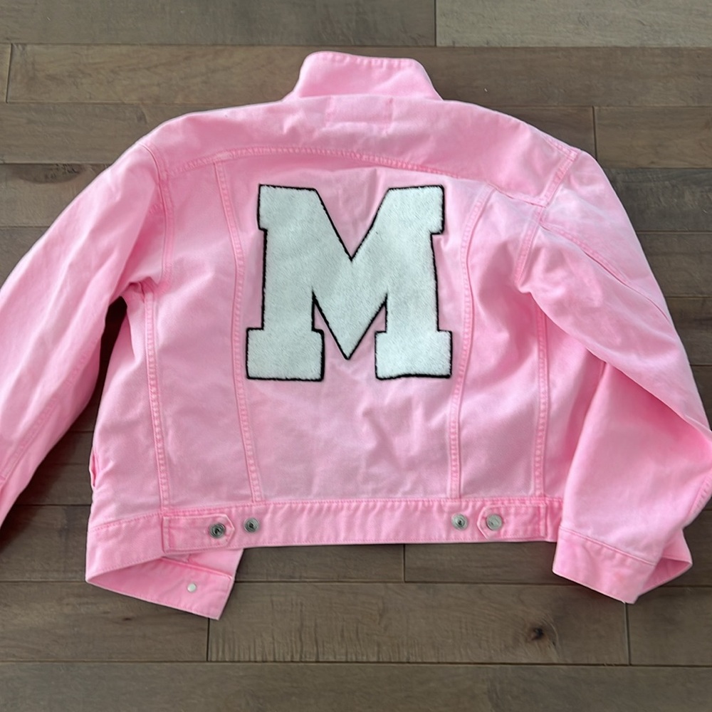 Pink jean jacket - Picture 6 of 7